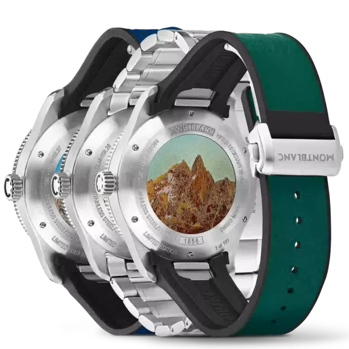 Montblanc Iced Sea Automatic Date Coffret Limited Edition – 191 exemplar