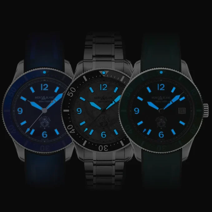 Montblanc Iced Sea Automatic Date Coffret Limited Edition – 191 exemplar