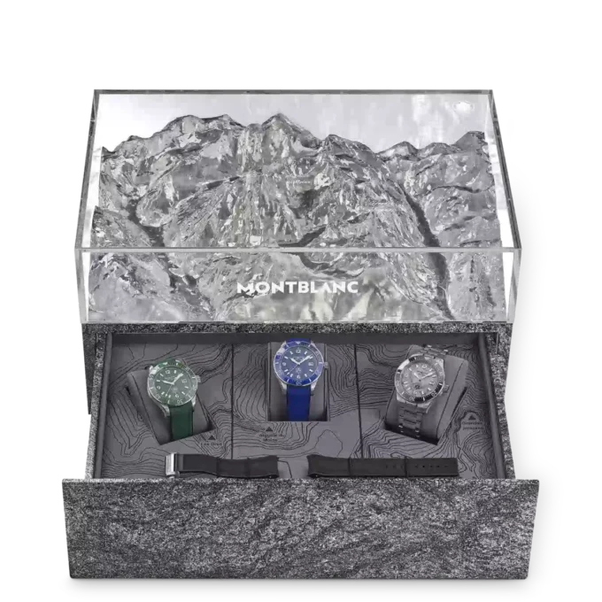 Montblanc Iced Sea Automatic Date Coffret Limited Edition – 191 exemplar
