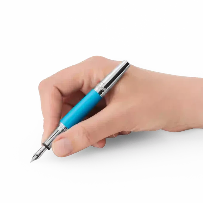 Montblanc Maria Callas Special Edition turkosfärgad reservoarpenna