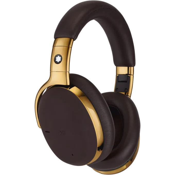 Montblanc MB 01 Over-Ear-hörlurar, bruna