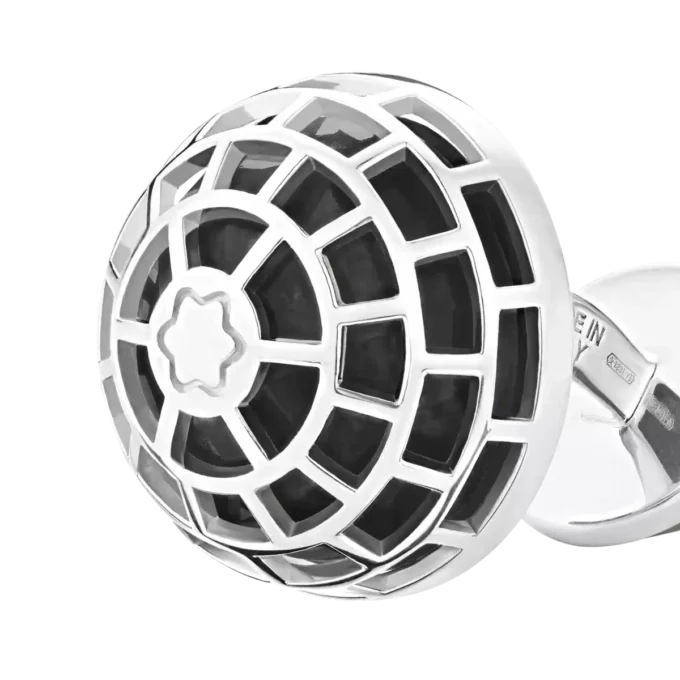 Montblanc Meisterstück manschettknappar med onyxsten