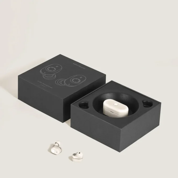 Montblanc MTB 03 In-Ear-hörlurar, färg: elfenben