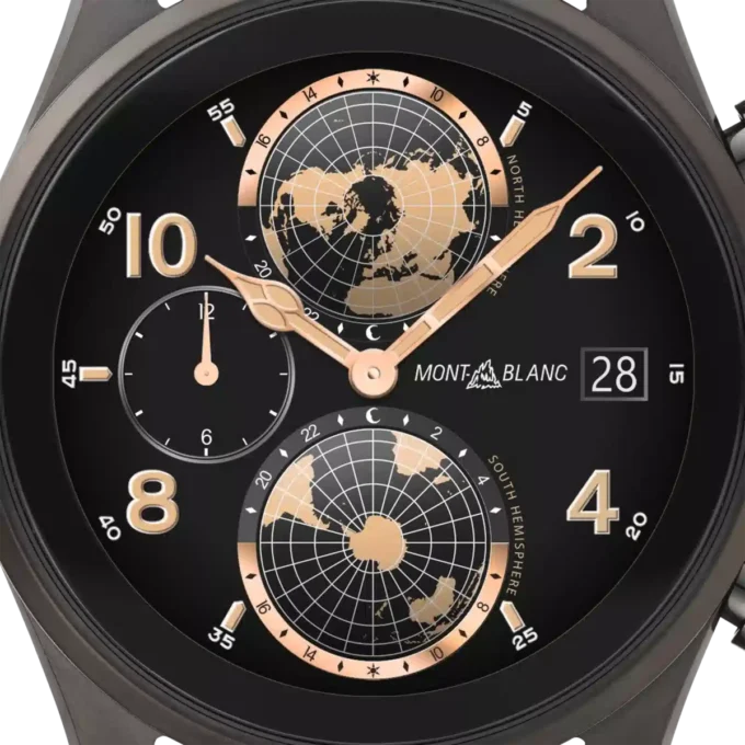 Montblanc Summit 3 Smartwatch – svart titan
