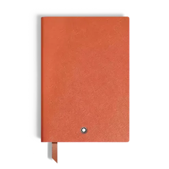 Notebook Medium, Cayenne-läder, burgundy, linjerade sidor
