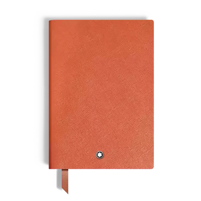 Notebook Medium, Cayenne-läder, burgundy, linjerade sidor