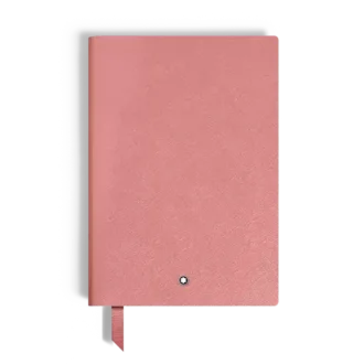 Notebook Medium, Saffiano-läder, Blush – Linjerade sidor