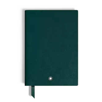 Notebook Medium, Saffiano-läder, British Green – linjerade sidor