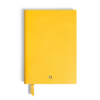 Notebook Medium, Saffiano-läder, Modena Yellow – linjerade sidor