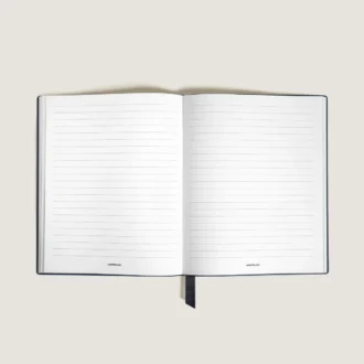 Notebook Small, Saffiano-läder, blå – linjerade sidor