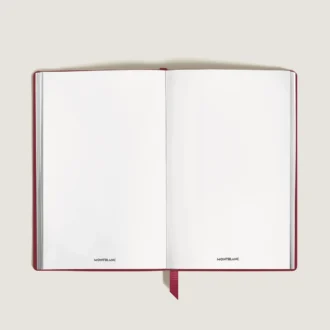 Notebook Small, Saffiano-läder, röd – blanka sidor