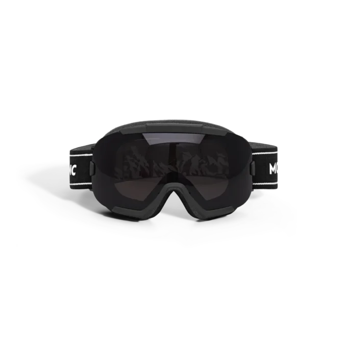 Rektangulär skidmask med svart injicerad ram