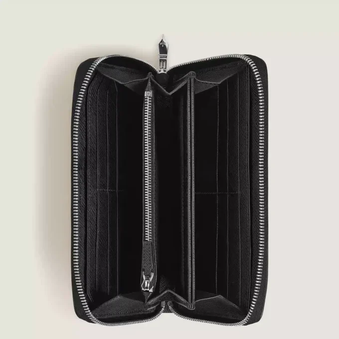 Sartorial plånbok 12cc med dragkedja