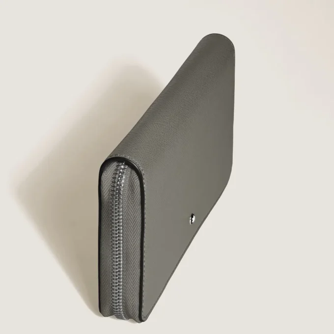 Sartorial plånbok 12cc med dragkedja runt om