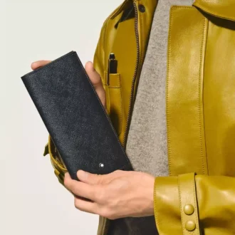 Sartorial plånbok 14cc med ficka med dragkedja