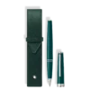 Set med PIX Deep Green Rollerball & Montblanc Envelope 1-Pen Pouch