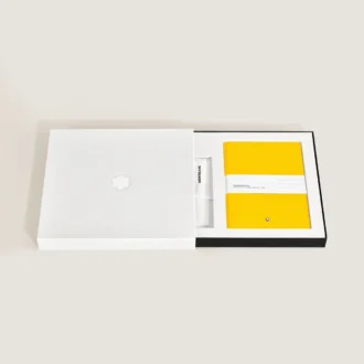 Set med PIX Rollerball Yellow & Notebook #146 Yellow (linjerad)