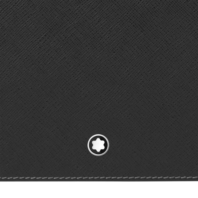 Skrivbordsunderlägg i svart läder