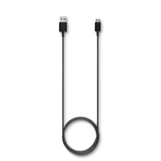 Svart USB-C-kabel