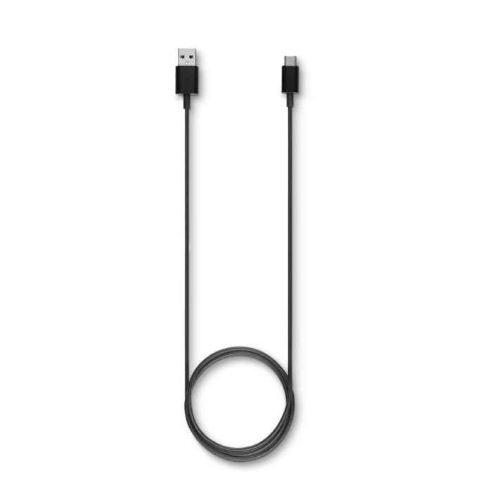 Svart USB-C-kabel