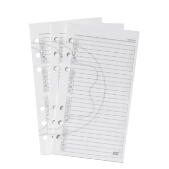 Telefon- och adressblad, medelstora